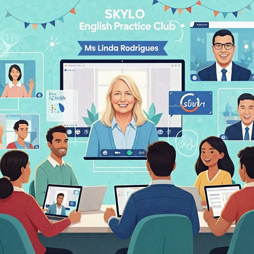 English Practice Club with a Native Speaker